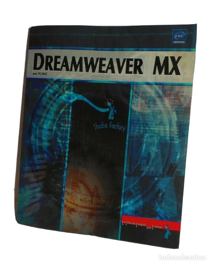 Libros de segunda mano: LIBRO DREAMWEAVER MX EDICIONES ENI 2003 LA COLECCI&Oacute;N STUDIO FACTORY - Foto 1