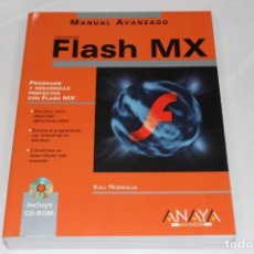Libros de segunda mano: LAC122 FLASH MX MANUAL AVANZADO ANAYA. Lote 198492798