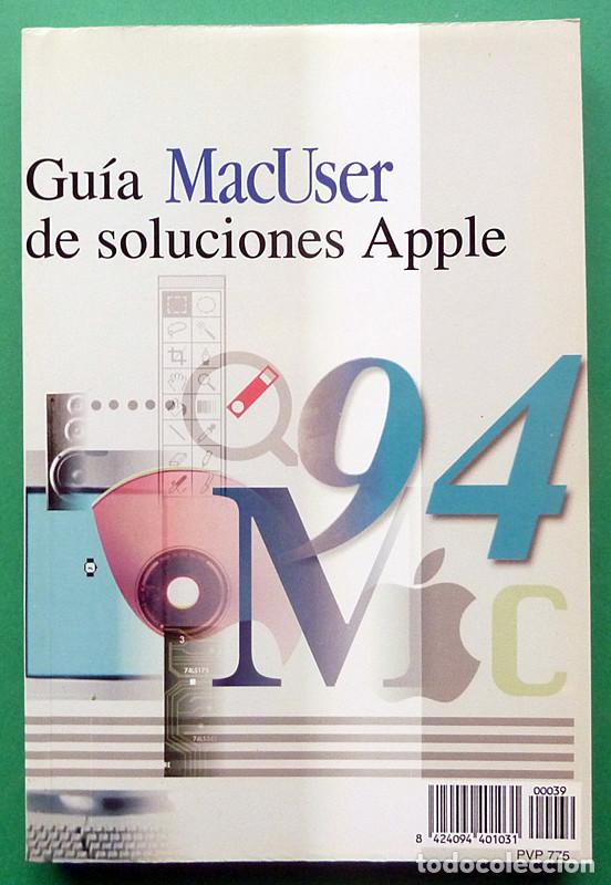 Libros de segunda mano: GU&Iacute;A MACUSER DE SOLUCIONES APPLE 1994 - VER INDICE - NUEVO - Foto 1