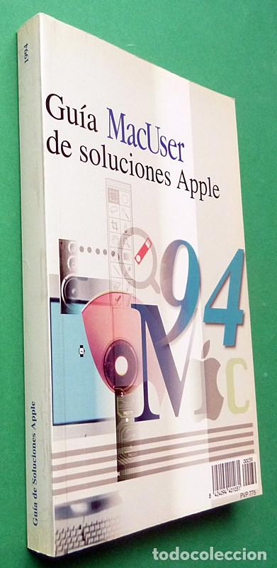 Libros de segunda mano: GU&Iacute;A MACUSER DE SOLUCIONES APPLE 1994 - VER INDICE - NUEVO - Foto 2