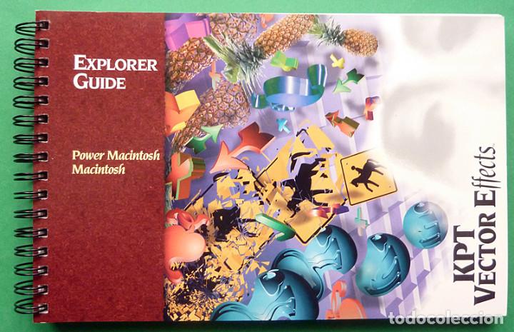 Libros de segunda mano: KPT VECTOR EFFECTS FOR MACINTOSH AND POWER MACINTOSH: EXPLORER&acute;S GUIDE - 1995 - VER INDICE - NUEVO - Foto 1