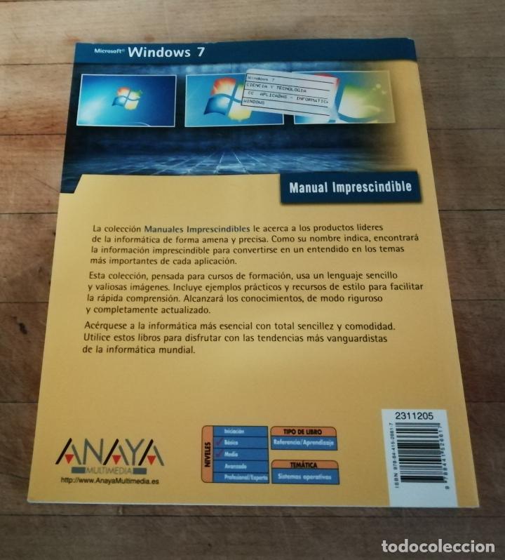 Libros de segunda mano: WINDOWS 7 MANUAL IMPRESCINDIBLE - Foto 4