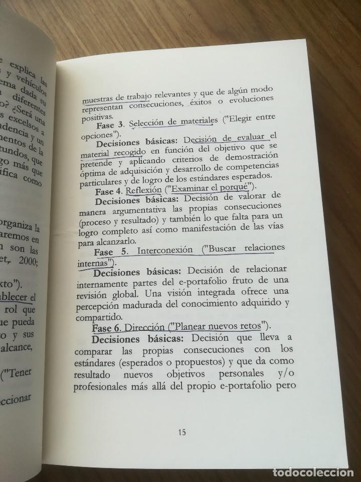 Libros de segunda mano: EL ESTILO E-PORTAFOLIO ELENA BARBERA - EDITORIAL UOC 2008 - - Foto 6