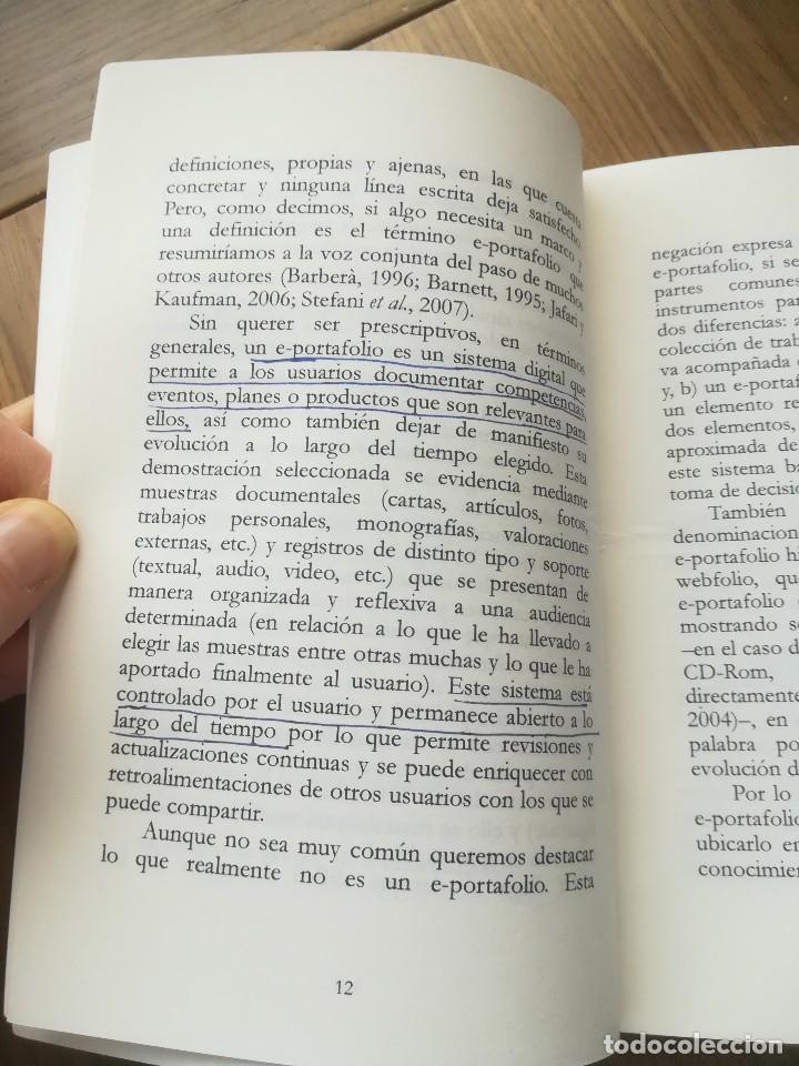 Libros de segunda mano: EL ESTILO E-PORTAFOLIO ELENA BARBERA - EDITORIAL UOC 2008 - - Foto 7