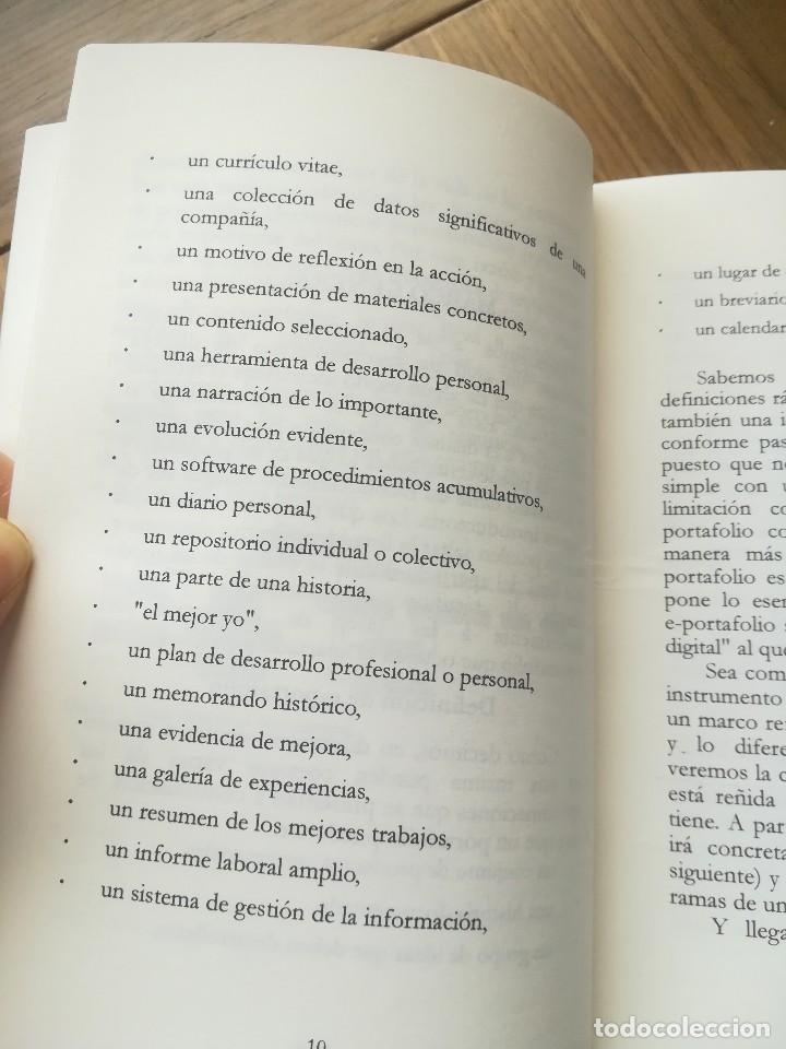 Libros de segunda mano: EL ESTILO E-PORTAFOLIO ELENA BARBERA - EDITORIAL UOC 2008 - - Foto 8