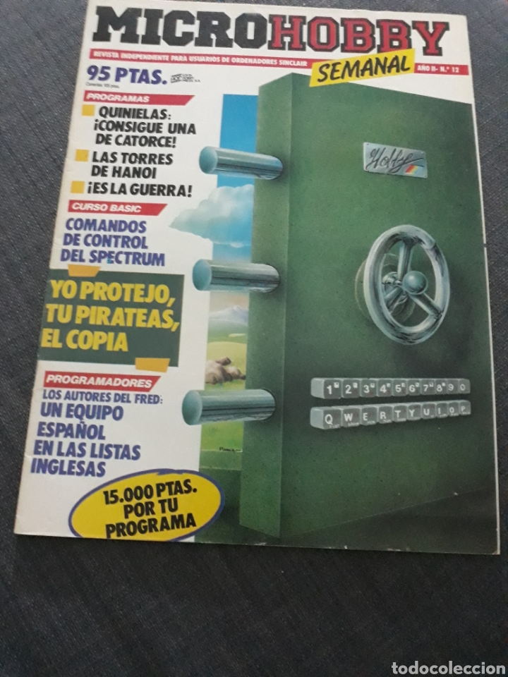 Libros de segunda mano: REVISTA MICROHOBBY N&deg; 12. - Foto 1