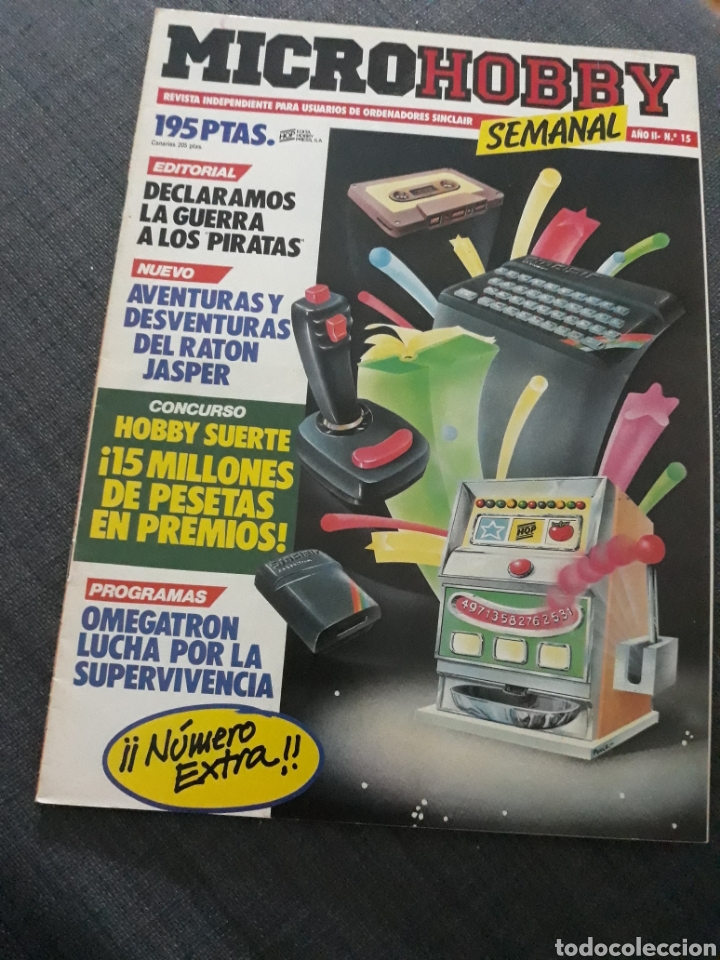 Libros de segunda mano: REVISTA MICROHOBBY N&deg; 15 - Foto 1