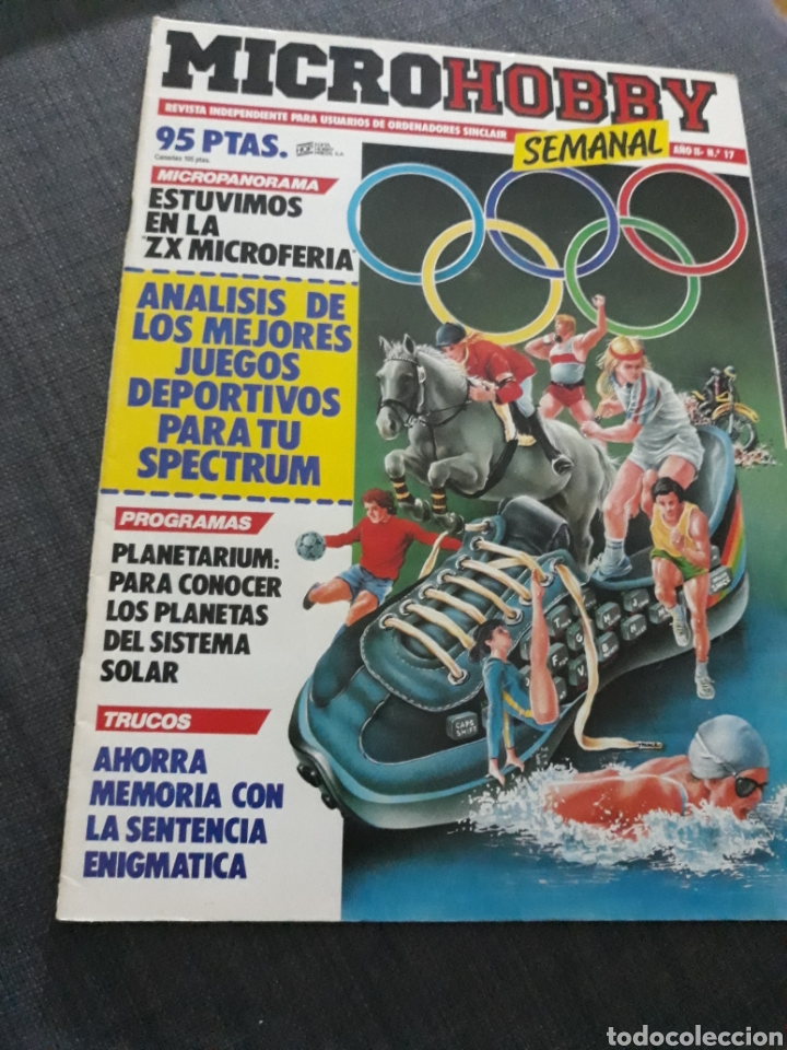 Libros de segunda mano: REVISTA MICROHOBBY N&deg; 17 - Foto 1