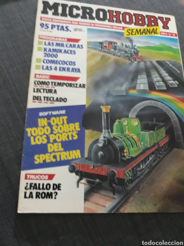 Libros de segunda mano: REVISTA MICROHOBBY N&deg; 18 - Foto 1