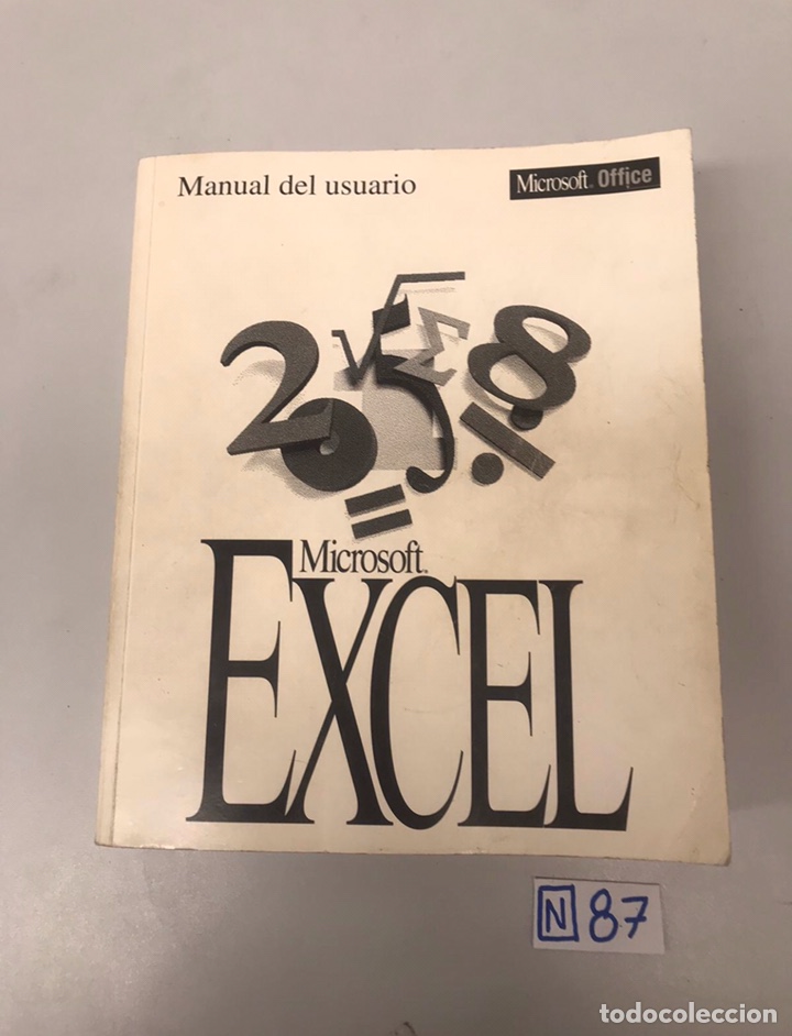 Libros de segunda mano: MANUAL DEL USUARIO - MICROSOFT EXCEL - Foto 1