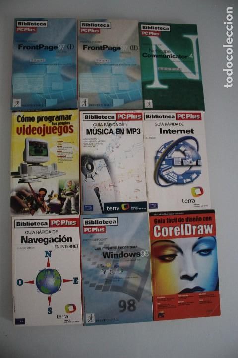 Libros de segunda mano: BIBLIOTECA PC PLUS 9 VOLUMENES - Foto 1