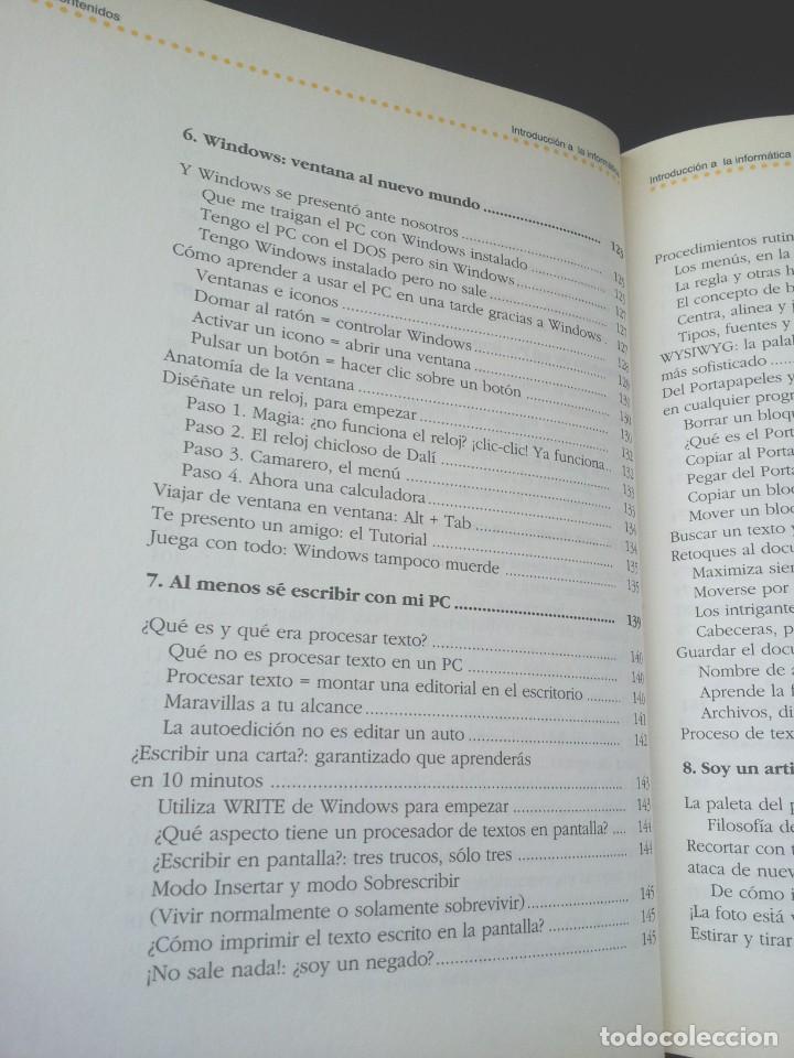 Libros de segunda mano: KOSME J. DEL TESO - INTRODUCCION A LA INFORMATICA PARA TORPES - CIRCULO DE LECTORES 1994 - Foto 7