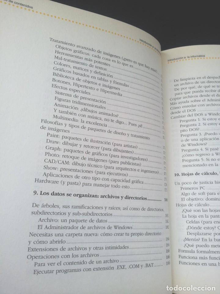 Libros de segunda mano: KOSME J. DEL TESO - INTRODUCCION A LA INFORMATICA PARA TORPES - CIRCULO DE LECTORES 1994 - Foto 9