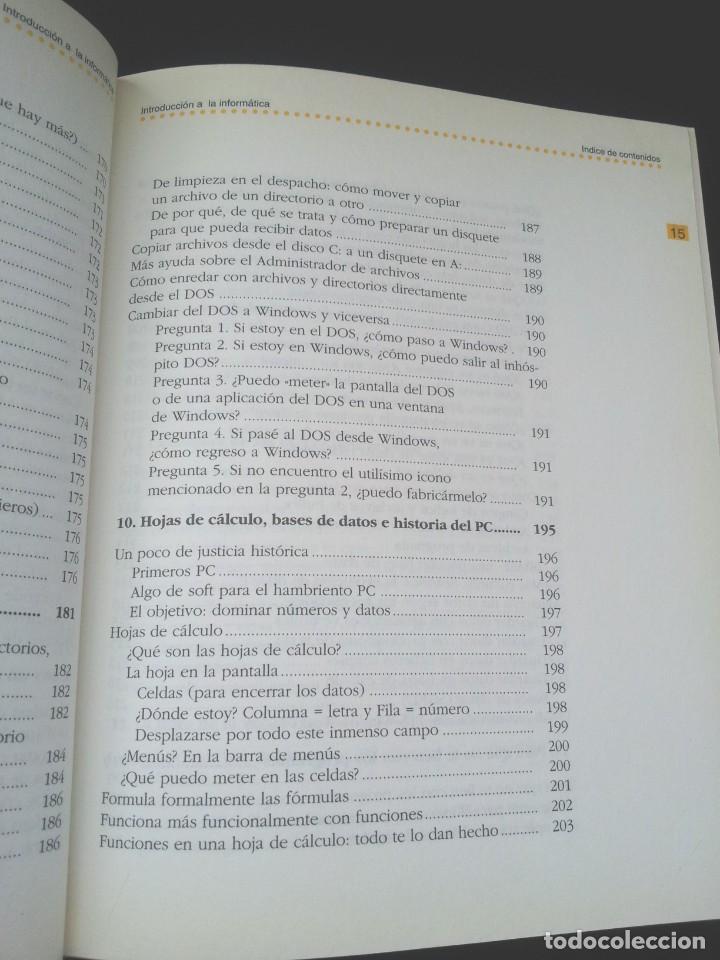 Libros de segunda mano: KOSME J. DEL TESO - INTRODUCCION A LA INFORMATICA PARA TORPES - CIRCULO DE LECTORES 1994 - Foto 10