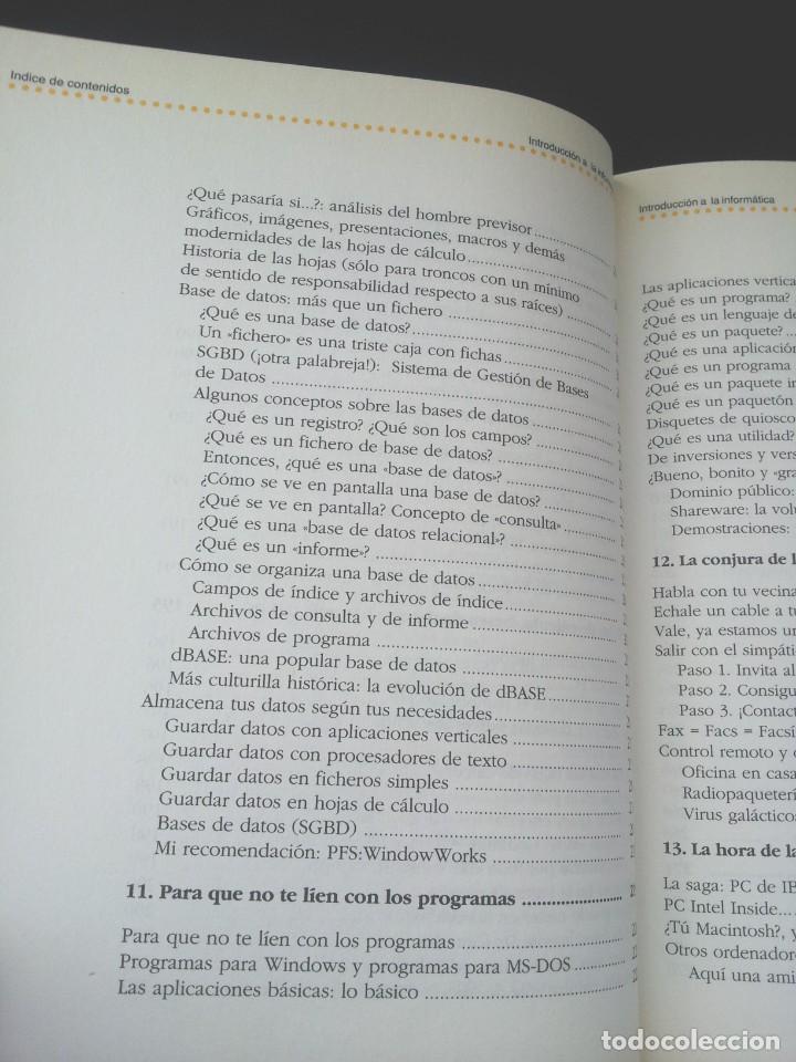 Libros de segunda mano: KOSME J. DEL TESO - INTRODUCCION A LA INFORMATICA PARA TORPES - CIRCULO DE LECTORES 1994 - Foto 11