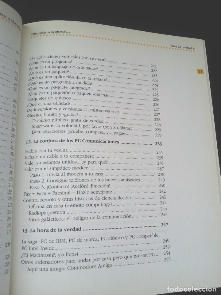 Libros de segunda mano: KOSME J. DEL TESO - INTRODUCCION A LA INFORMATICA PARA TORPES - CIRCULO DE LECTORES 1994 - Foto 12