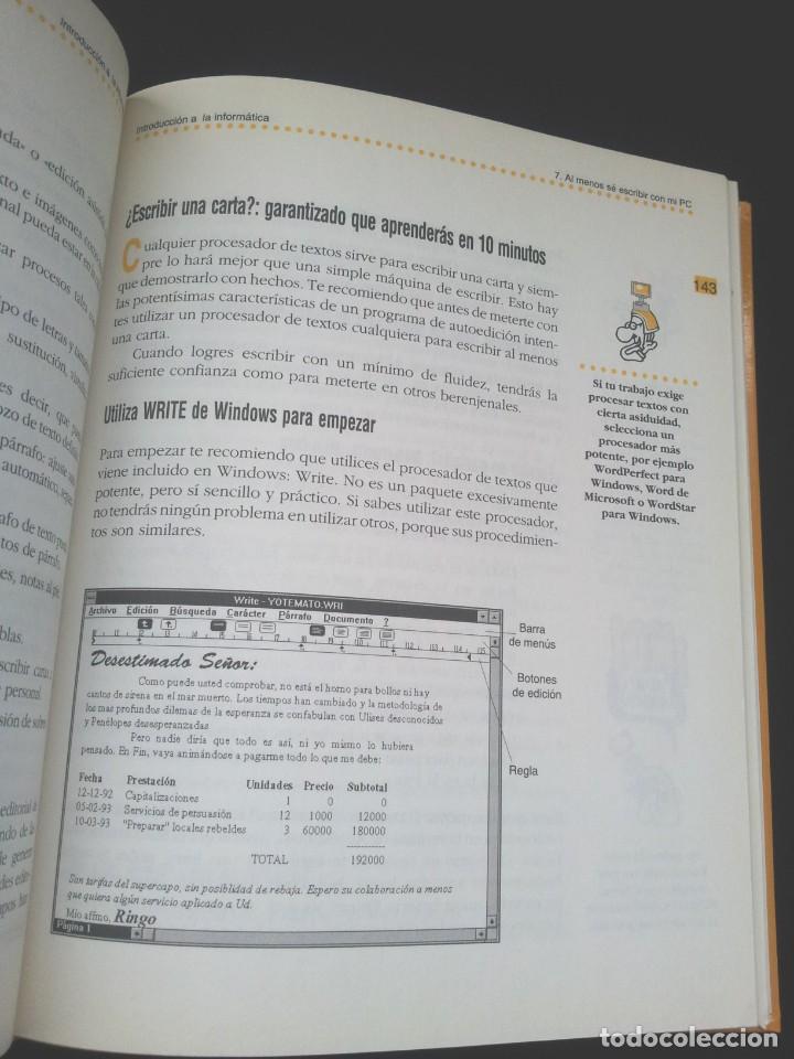 Libros de segunda mano: KOSME J. DEL TESO - INTRODUCCION A LA INFORMATICA PARA TORPES - CIRCULO DE LECTORES 1994 - Foto 15