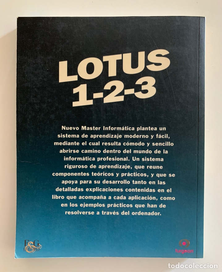 Libros de segunda mano: LOTUS 1-2-3 de Nuevo Master Inform&aacute;tica - Foto 2