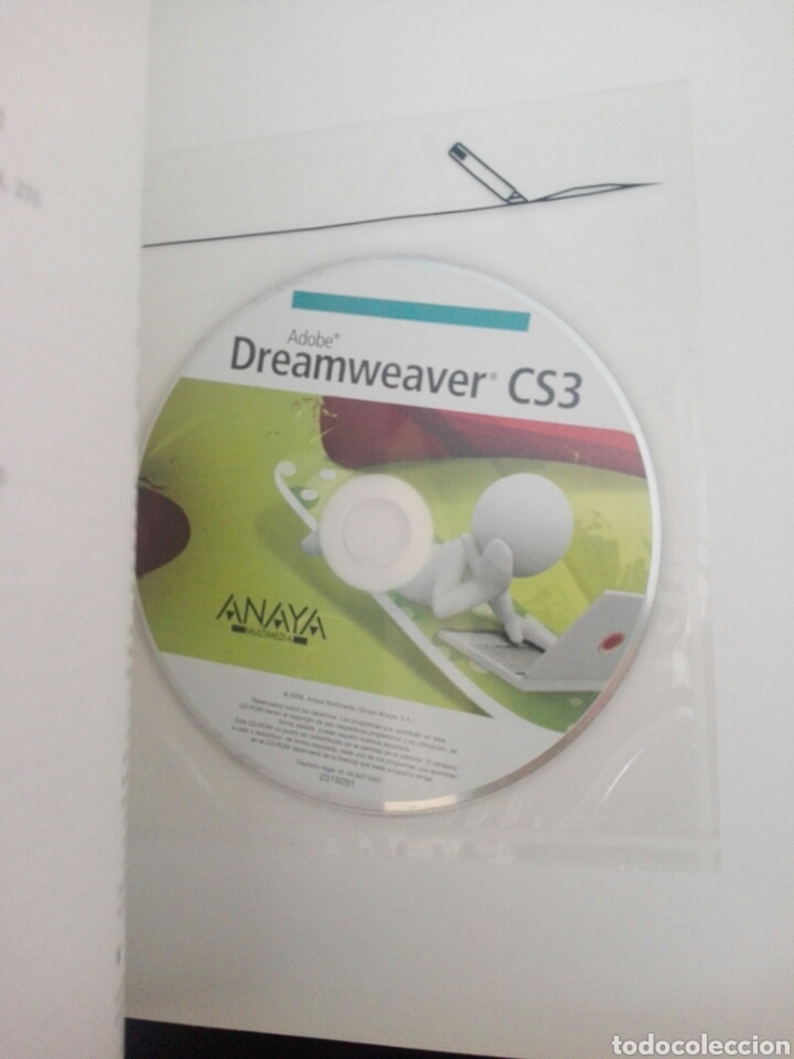 Libros de segunda mano: Libro Adobe Dreamweaver CS3 - Anaya - 2008 - Incluye CD-ROM - Foto 3