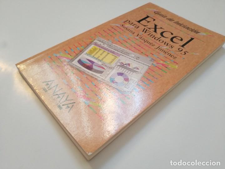 Libros de segunda mano: EXCEL PARA WINDOW 95.- ANAYA - Foto 2