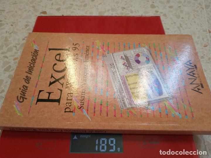 Libros de segunda mano: EXCEL PARA WINDOW 95.- ANAYA - Foto 4