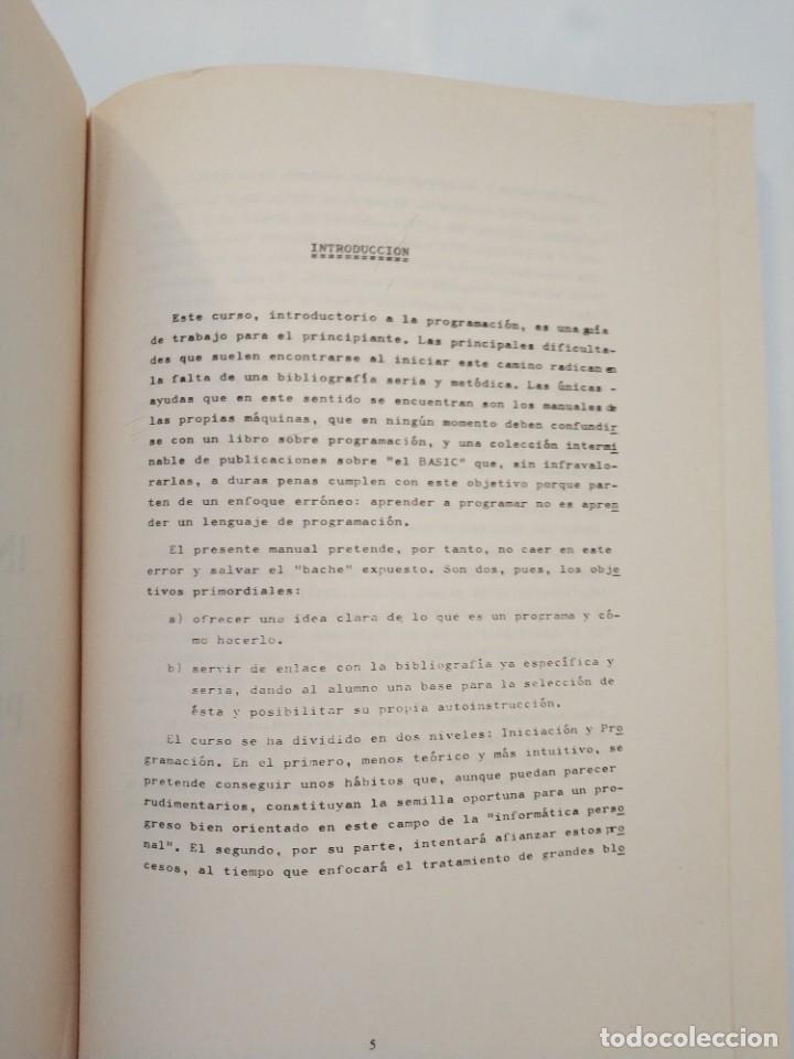 Libros de segunda mano: INTRODUCCION A LA PROGRAMACION.- JOAQUIN ALVARO CONTRERAS. UNED 1985 - Foto 3