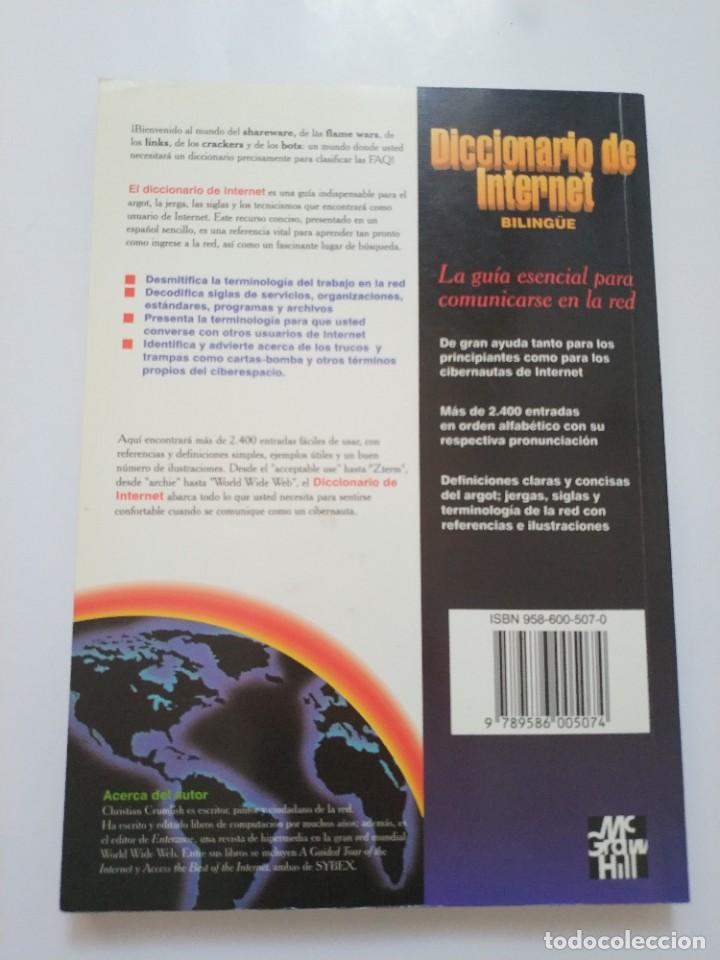 Libros de segunda mano: DICCIONARIO DE INTERNET BILING&Uuml;E.- CHRISTIAN CRUMLISH - Foto 4