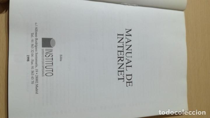 Libros de segunda mano: MANUAL INTERNET - CEPYME COLECCI&Oacute;N INFORMATICA BASICA K204 - Foto 3