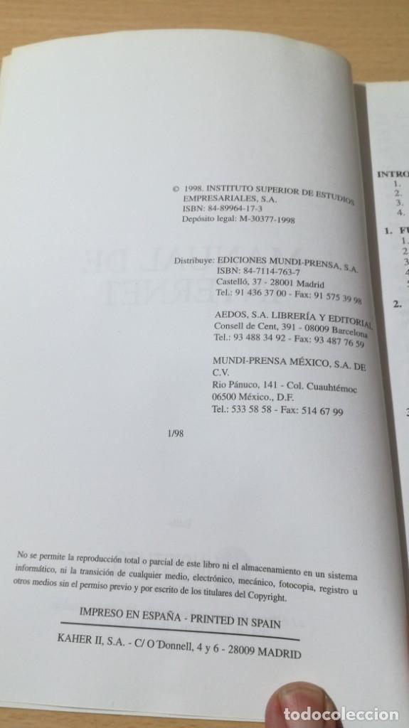 Libros de segunda mano: MANUAL INTERNET - CEPYME COLECCI&Oacute;N INFORMATICA BASICA K204 - Foto 4