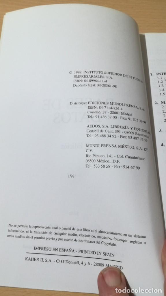 Libros de segunda mano: BASES DE DATOS - CEPYME COLECCI&Oacute;N INFORMATICA BASICA K204 - Foto 4