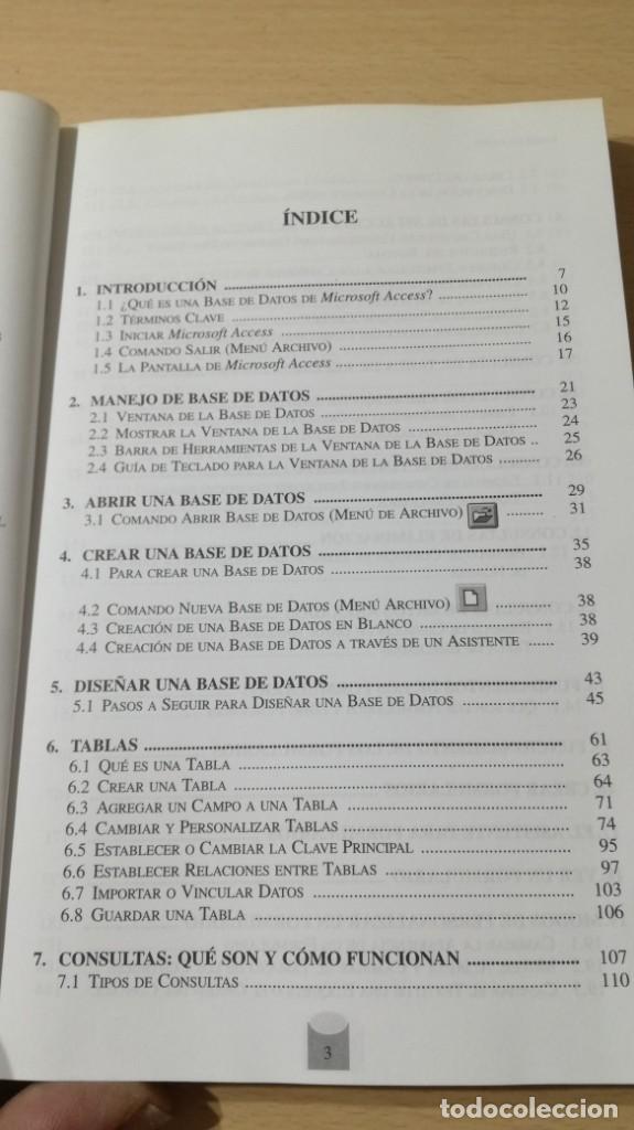 Libros de segunda mano: BASES DE DATOS - CEPYME COLECCI&Oacute;N INFORMATICA BASICA K204 - Foto 5