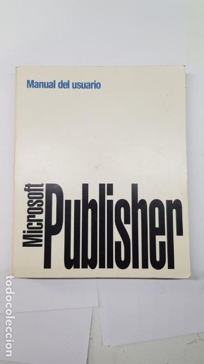 Libros de segunda mano: Manual de usuario: Microsoft Publisher - Foto 1
