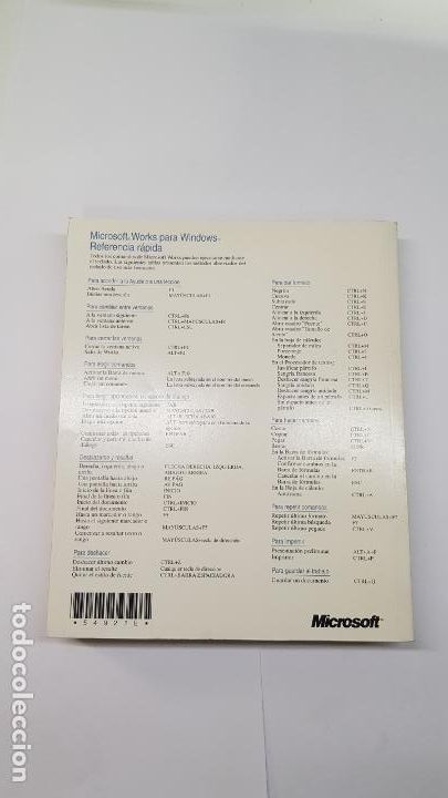 Libros de segunda mano: Manual de usuario: Microsoft Works - Foto 2