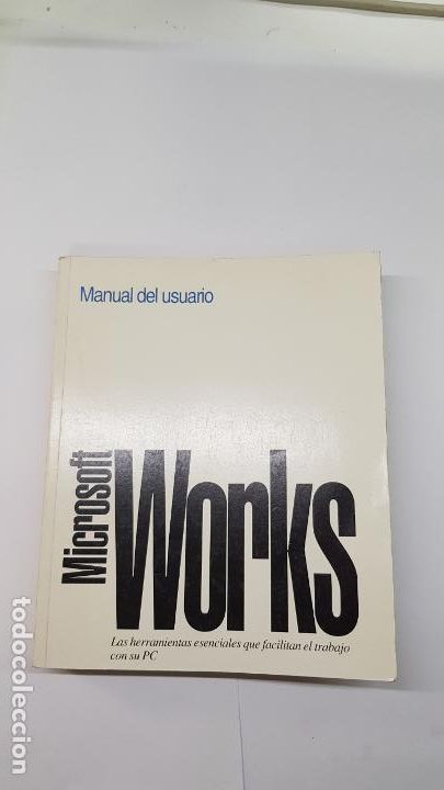 Libros de segunda mano: Manual de usuario: Microsoft Works - Foto 1