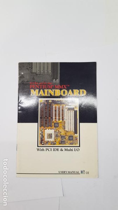 Libros de segunda mano: Manual de usuario: Pentium MMX Mainboard (placa base) - Foto 1