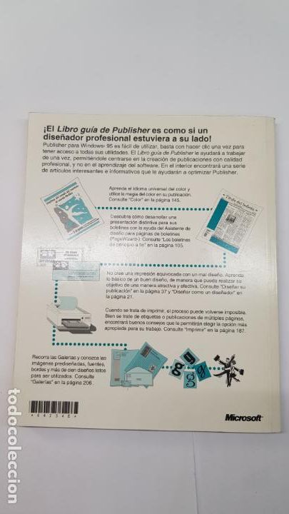 Libros de segunda mano: Libro gu&iacute;a de Microsoft Publisher para Windows 95 - Foto 2