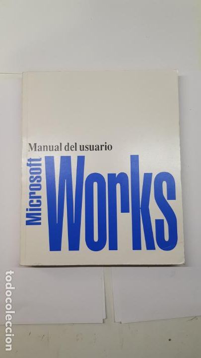Libros de segunda mano: Manual del usuario Microsoft Works - Foto 1