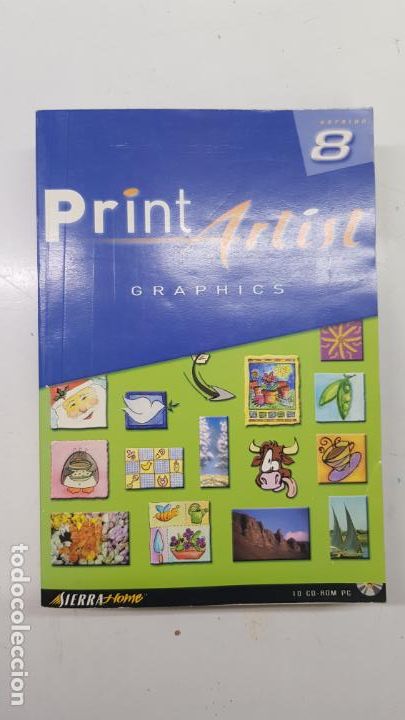 Libros de segunda mano: Libros y gu&iacute;a Print Artist - Sierra Home - Foto 2