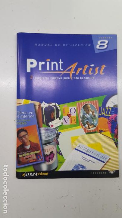 Libros de segunda mano: Libros y gu&iacute;a Print Artist - Sierra Home - Foto 3