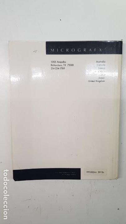 Libros de segunda mano: Micrografx Picture Publisher (Gu&iacute;a de usuario ingl&eacute;s) - Foto 2