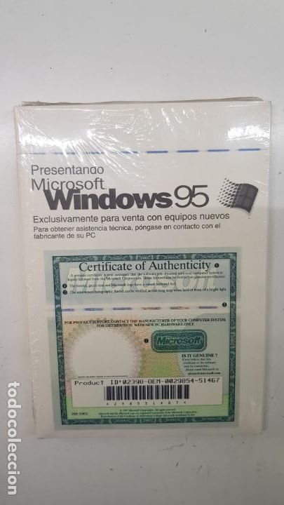 Libros de segunda mano: Presentando Microsoft Windows 95 - Certificado de Autenticidad (PRECINTADO) - Foto 1