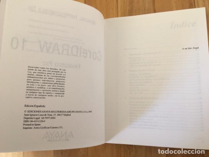 Libros de segunda mano: Corel Draw 10 - Foto 2