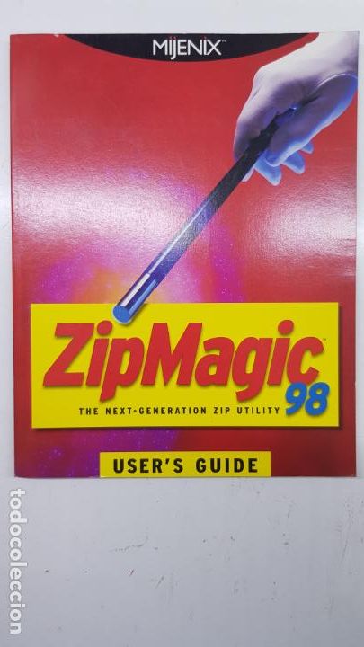 Libros de segunda mano: Gu&iacute;a de usuario Mijenix ZipMagic 98 - Foto 1