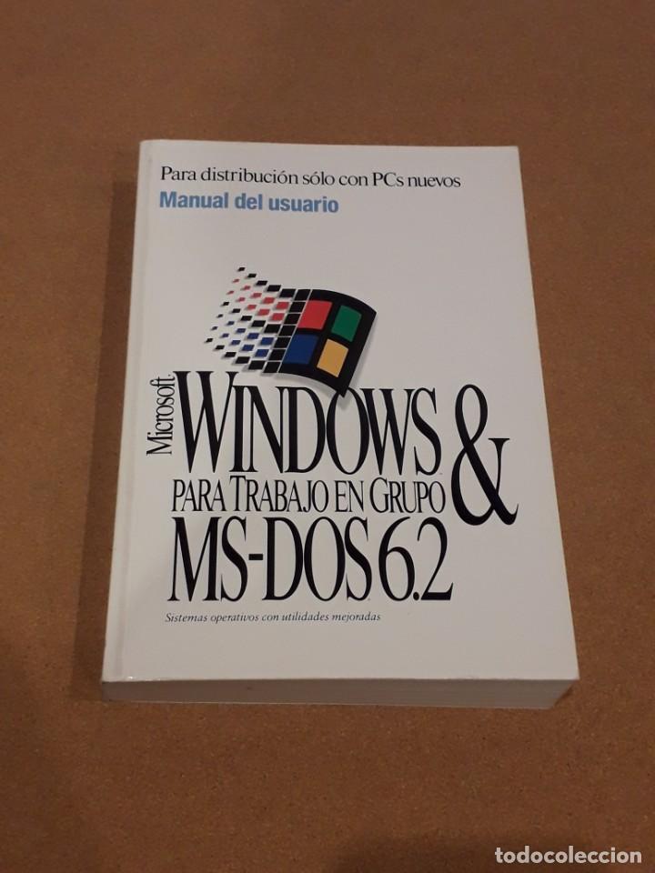 Libros de segunda mano: WINDOWS & MS-DOS 6.2 PARA TRABAJO EN GRUPO - Foto 1