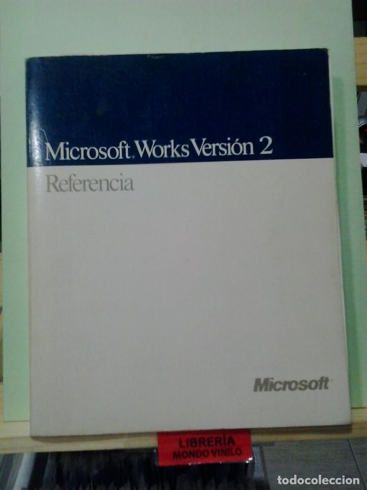 Libros de segunda mano: Microsoft works versi&oacute;n 2, referencia - Foto 1