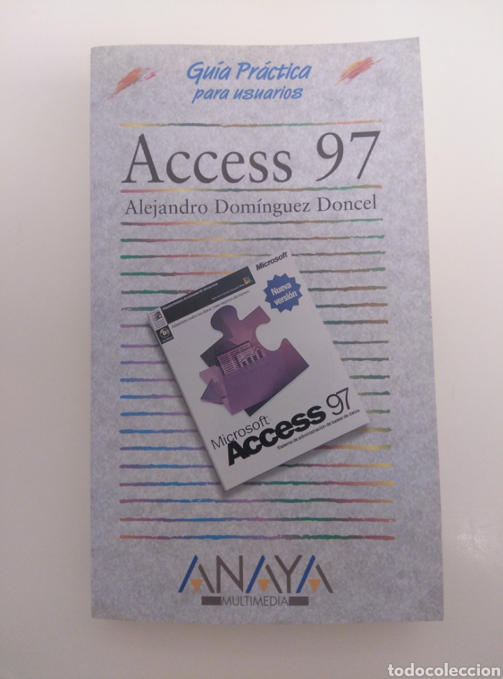 Libros de segunda mano: Gu&iacute;a pr&aacute;ctica Access 97 - Anaya 2001 - Foto 1