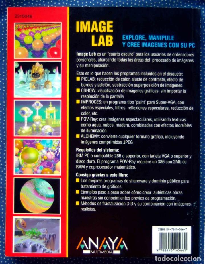 Libros de segunda mano: IMAGE LAB. EXPLORE MANIPULE Y CREE IM&Aacute;GENES CON SU PC - TIM WEGNER - ANAYA MULTIMEDIA - Foto 4