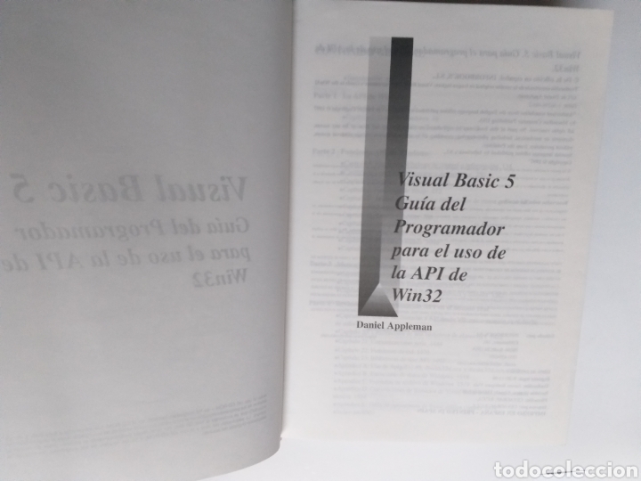 Libros de segunda mano: Visual Basic 5 . Gu&iacute;a del programador para el uso la API de Win32 . Inform&aacute;tica - Foto 9