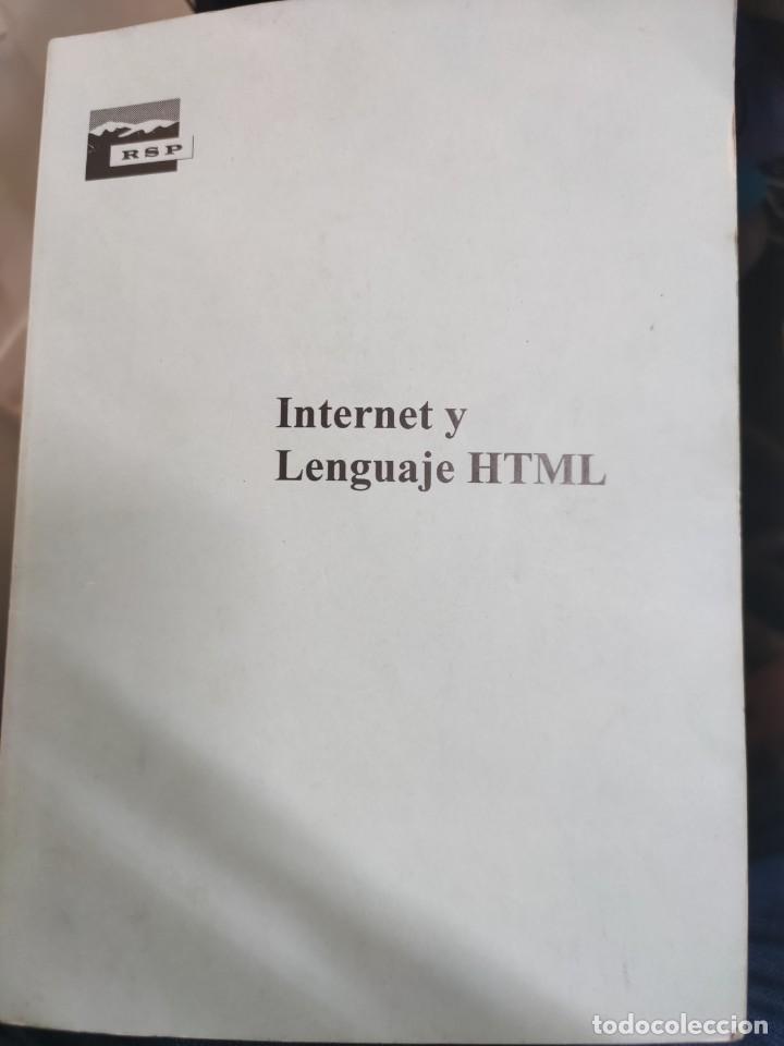 Libros de segunda mano: C38 INTERNET Y LENGUAJE HTML - Foto 1