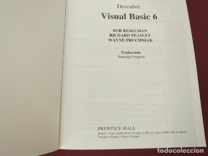 Libros de segunda mano: PC Descubre Visual Basic 6 - Bob Reselman; Richard Peasley; Wayne Prunchniak INCLUYE CD - Foto 2